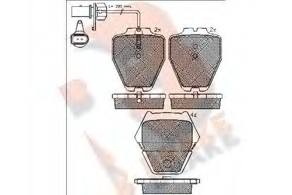 R BRAKE RB1571