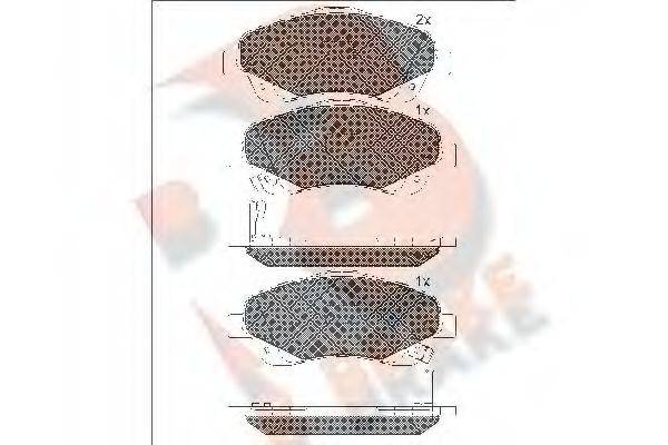 R BRAKE RB1573