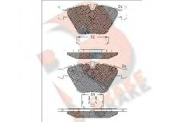R BRAKE RB1577