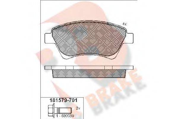 R BRAKE RB1579-701