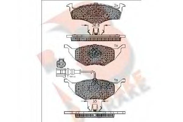R BRAKE RB1594