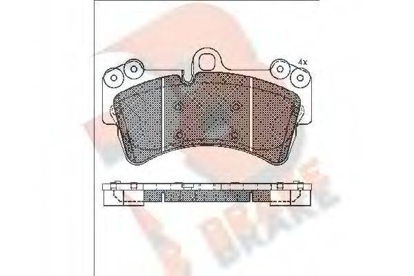 R BRAKE RB1595