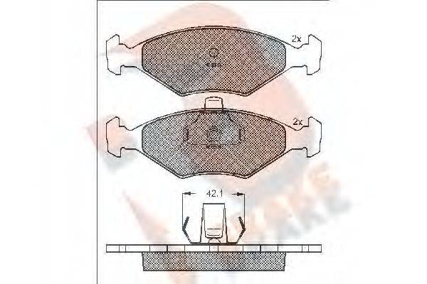 R BRAKE RB1596