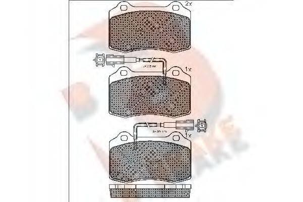 R BRAKE RB1598