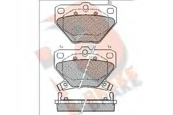 R BRAKE RB1607