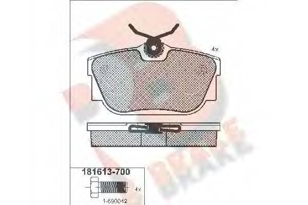 R BRAKE RB1613-700