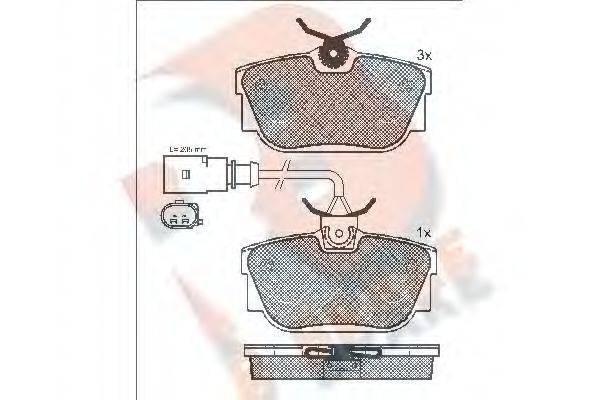 R BRAKE RB1614