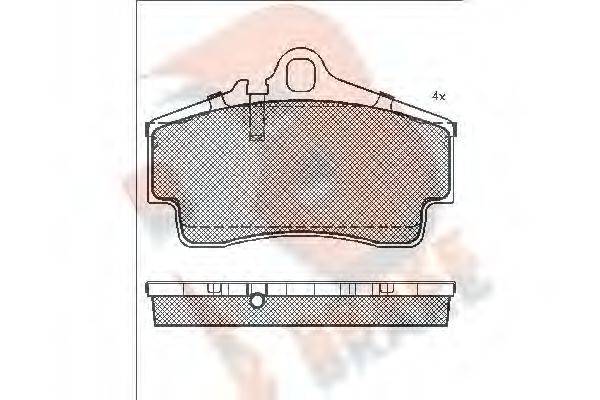 R BRAKE RB1619