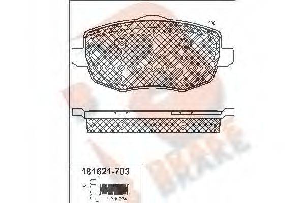 R BRAKE RB1621-703