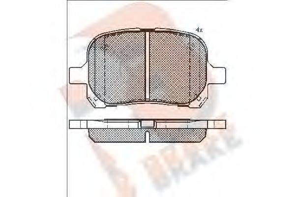 R BRAKE RB1632