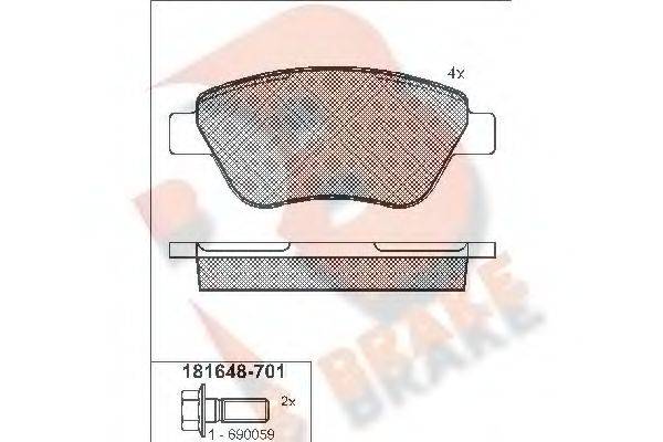 R BRAKE RB1648-701