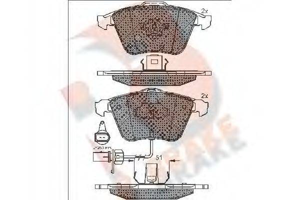 R BRAKE RB1654