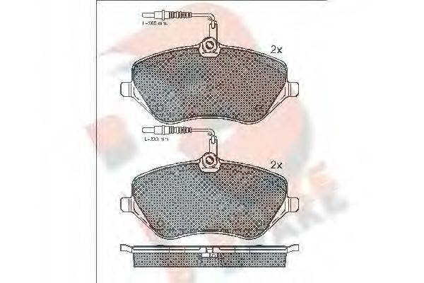 R BRAKE RB1657
