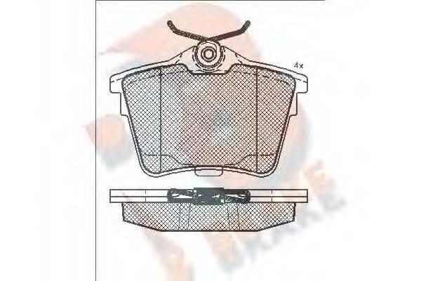 R BRAKE RB1658