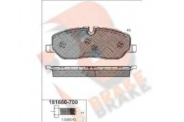 R BRAKE RB1660-700