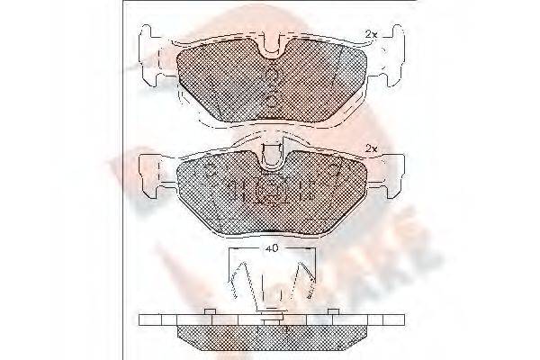 R BRAKE RB1663