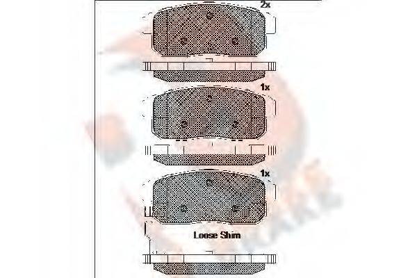 R BRAKE RB1667