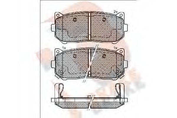 R BRAKE RB1669