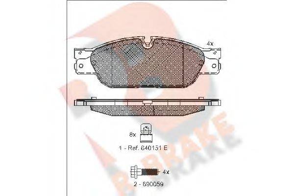 R BRAKE RB1672