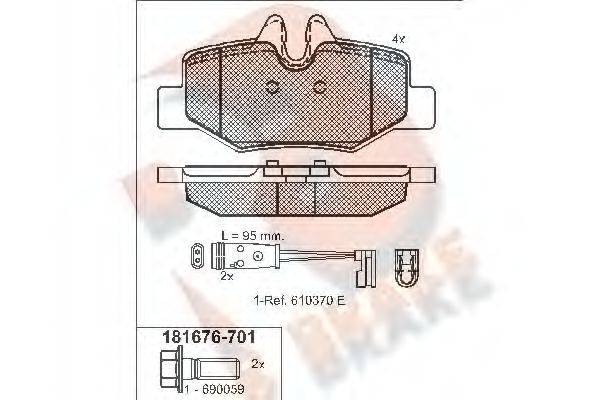 R BRAKE RB1676-701