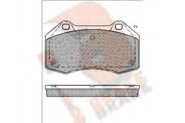 R BRAKE RB1679