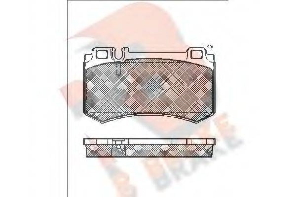 R BRAKE RB1680