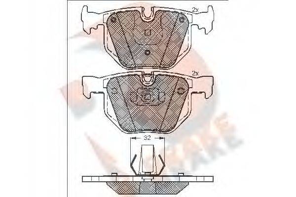 R BRAKE RB1685