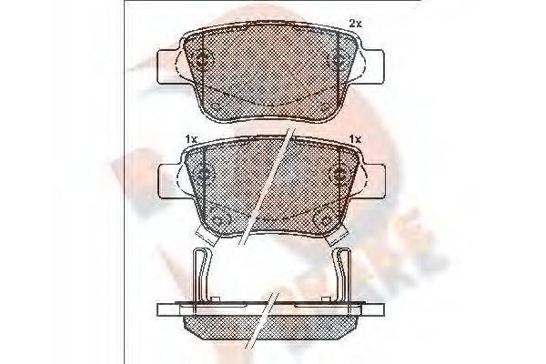 R BRAKE RB1688