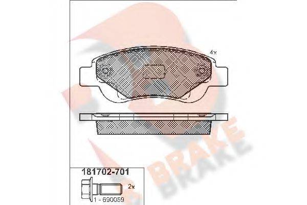 R BRAKE RB1702-701
