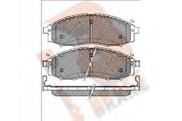 R BRAKE RB1703