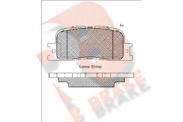 R BRAKE RB1706