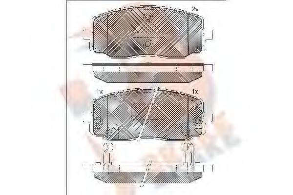 R BRAKE RB1709