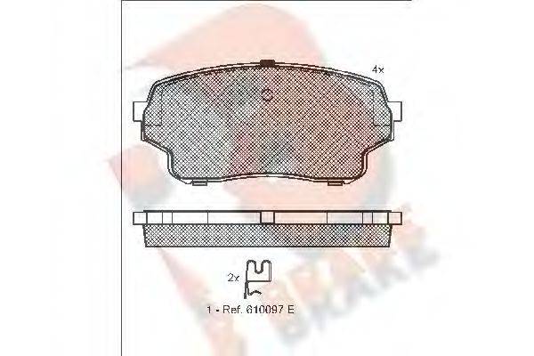 R BRAKE RB1715
