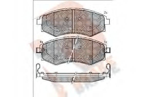 R BRAKE RB1716