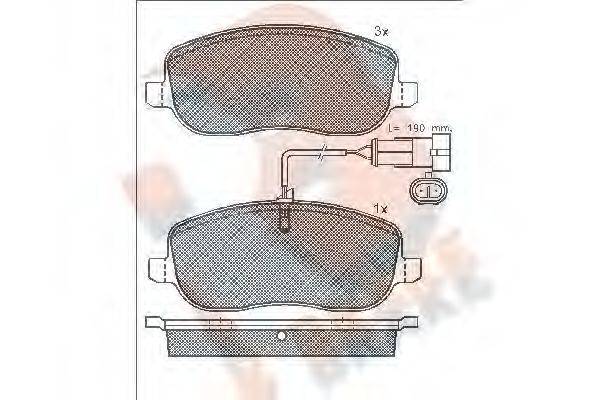 R BRAKE RB1732