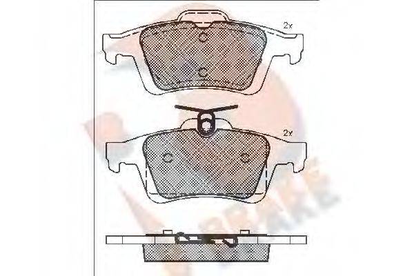 R BRAKE RB1744