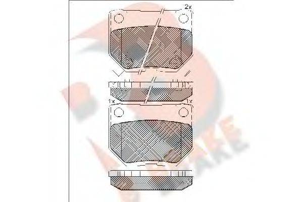 R BRAKE RB1749-200