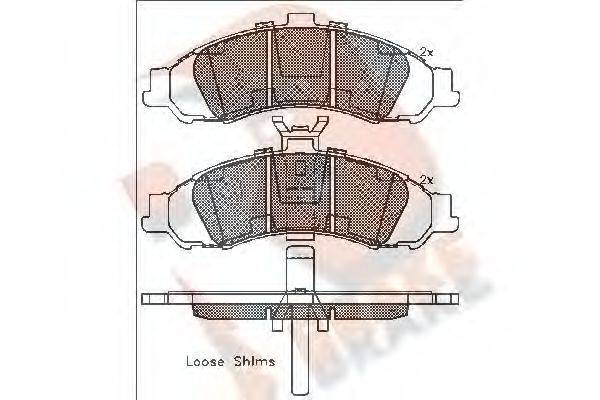 R BRAKE RB1754