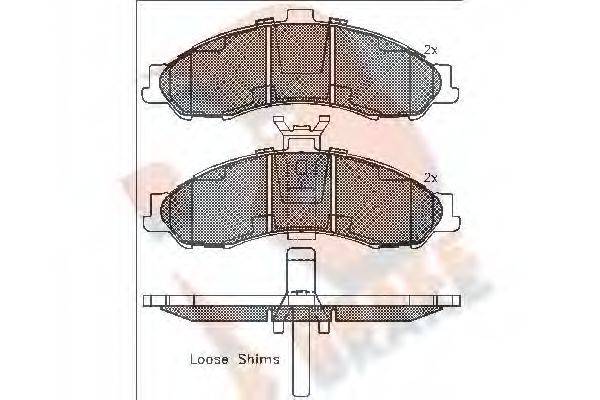 R BRAKE RB1757