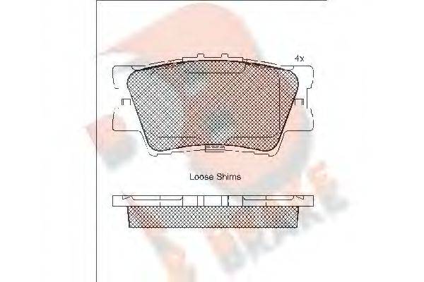 R BRAKE RB1761