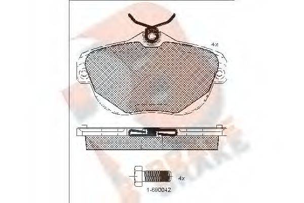 R BRAKE RB1768