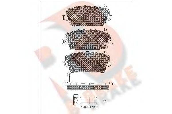 R BRAKE RB1773