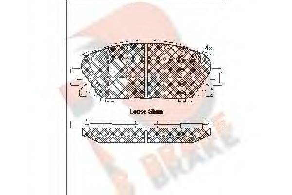 R BRAKE RB1774