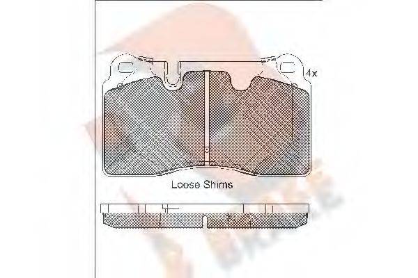 R BRAKE RB1791