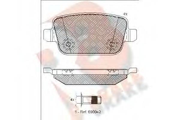 R BRAKE RB1801