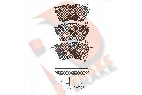 R BRAKE RB1810