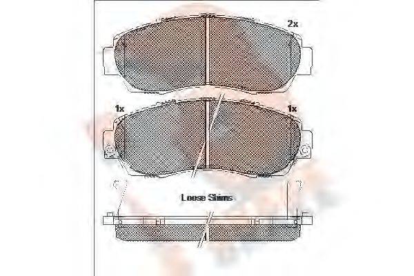 R BRAKE RB1811