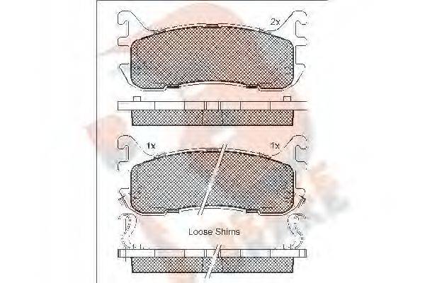 R BRAKE RB1819