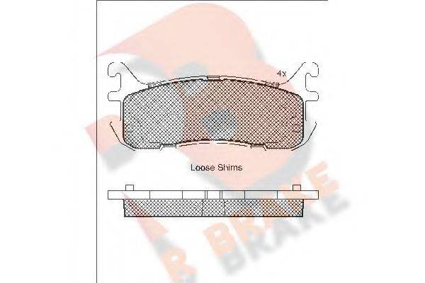 R BRAKE RB1819-204