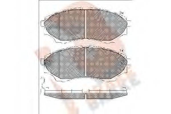 R BRAKE RB1822